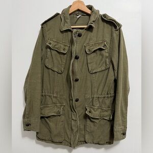 Free People Not Your Brothers Surplus Jacket